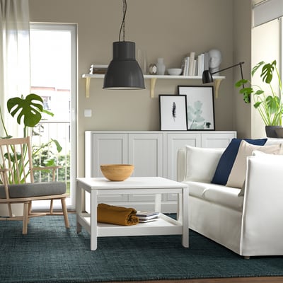 LANDBANA Alfombra, lisa, azul oscuro, 7 ' 10 "x9 ' 10 "