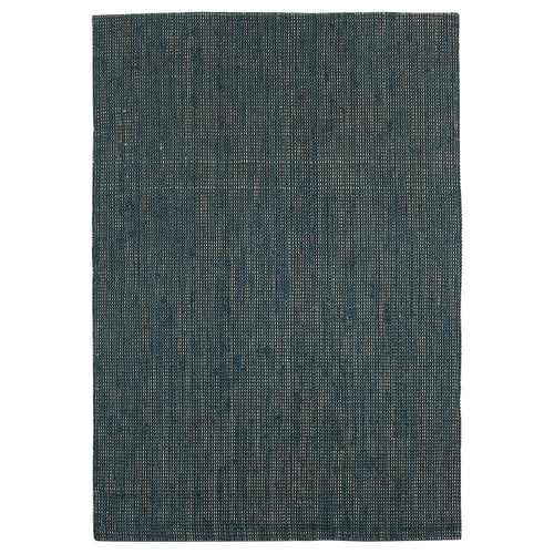 LANDBANA Alfombra, lisa, azul oscuro, 5 ' 3 "x7 ' 7 "
