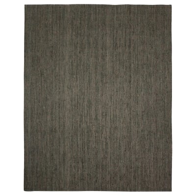 LANDBANA Alfombra, lisa, verde oscuro, 7 ' 10 "x9 ' 10 "