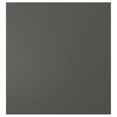 LAPPVIKEN Puerta, gris oscuro, 23 1/2x25 1/8 "