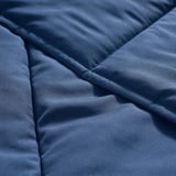 LÅSBRÄKEN Edredón, azul oscuro, Tamaño full/queen