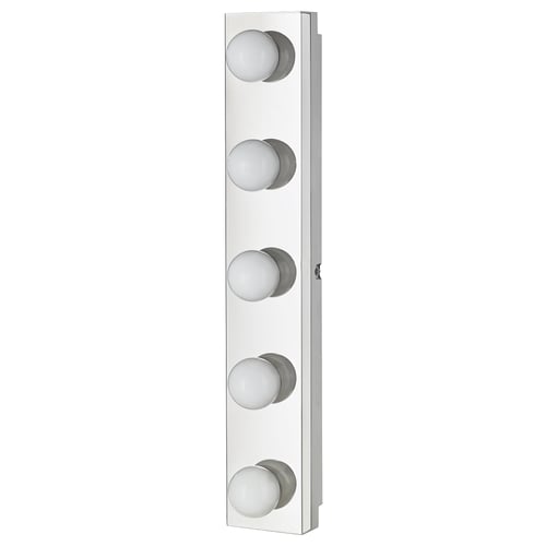 LEDSJÖ Aplique LED, acero inoxidable, 24 "