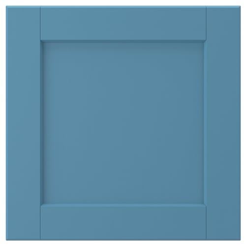 LERHYTTAN Frente de cajón, azul, 15x15 "