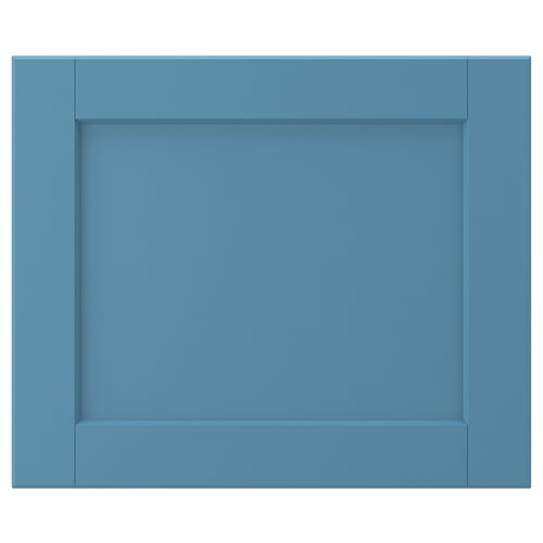 LERHYTTAN Frente de cajón, azul, 18x15 "