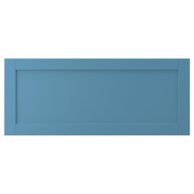 LERHYTTAN Frente de cajón, azul, 36x15 "