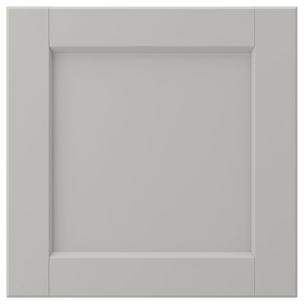 LERHYTTAN Frente de cajón, gris claro, 15x15 "
