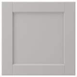 LERHYTTAN Frente de cajón, gris claro, 15x15 "