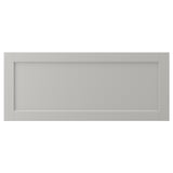 LERHYTTAN Frente de cajón, gris claro, 36x15 "