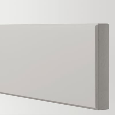 LERHYTTAN Frente de cajón, gris claro, 24x5 "