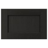 LERHYTTAN Frente de cajón, teñido en negro, 15x10 "