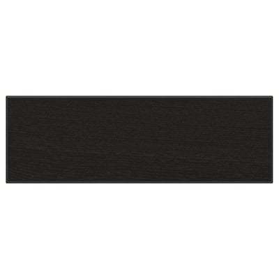 LERHYTTAN Frente de cajón, teñido en negro, 15x5 "