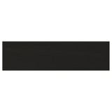 LERHYTTAN Frente de cajón, teñido en negro, 18x5 "