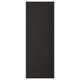 LERHYTTAN Panel lateral, teñido en negro, 15x41 3/4 "