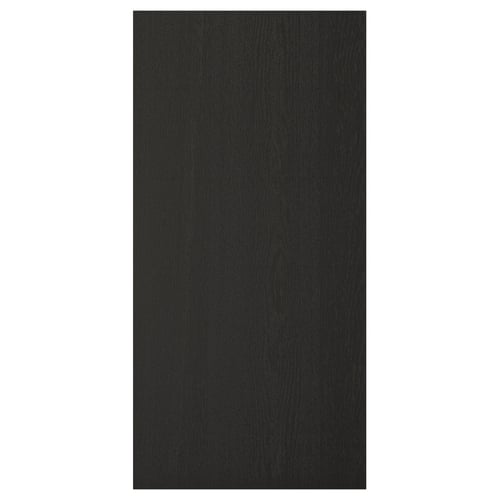 LERHYTTAN Panel lateral, teñido en negro, 15x31 3/4 "