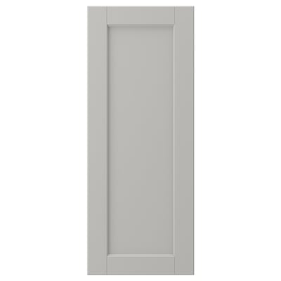 LERHYTTAN Puerta, gris claro, 12x30 "