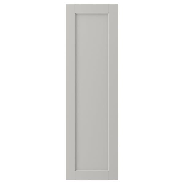 LERHYTTAN Puerta, gris claro, 12x40 "