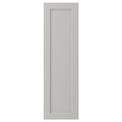 LERHYTTAN Puerta, gris claro, 12x40 "