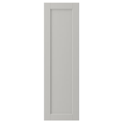LERHYTTAN Puerta, gris claro, 12x40 "