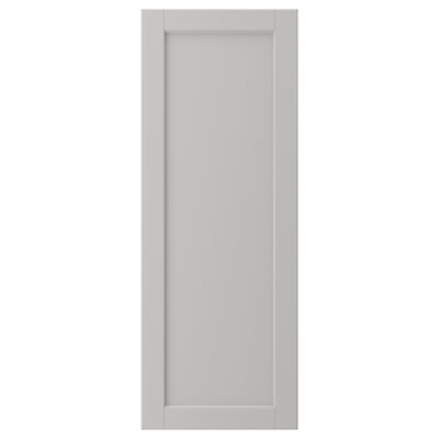 LERHYTTAN Puerta, gris claro, 15x40 "
