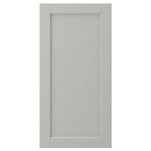 LERHYTTAN Puerta, gris claro, 15x30 "