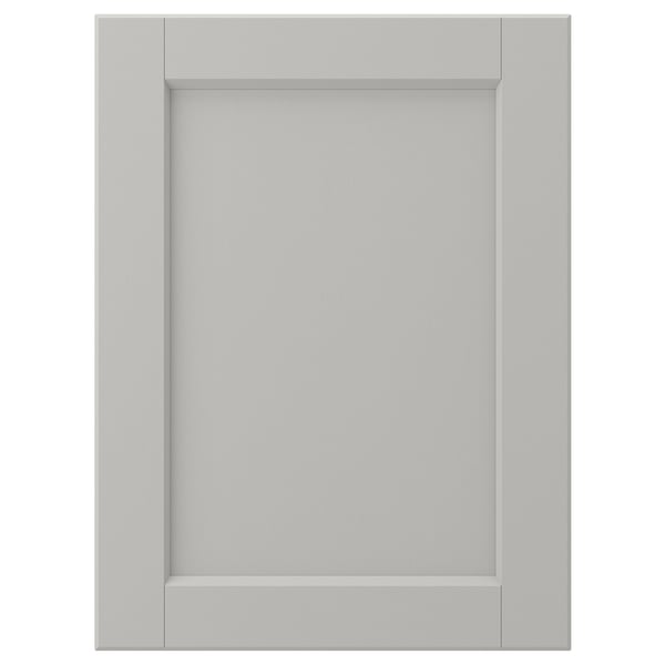 LERHYTTAN Puerta, gris claro, 15x20 "