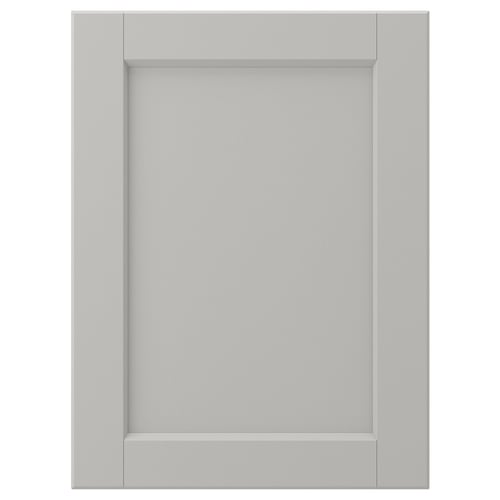 LERHYTTAN Puerta, gris claro, 15x20 "