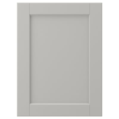 LERHYTTAN Puerta, gris claro, 15x20 "