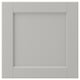 LERHYTTAN Puerta, gris claro, 15x15 "