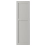 LERHYTTAN Puerta, gris claro, 15x50 "