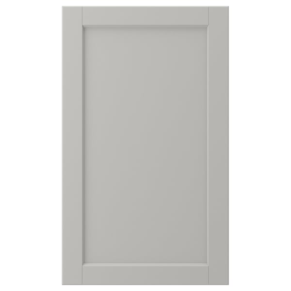 LERHYTTAN Puerta, gris claro, 18x30 "