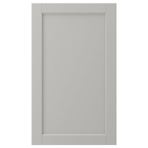 LERHYTTAN Puerta, gris claro, 18x30 "