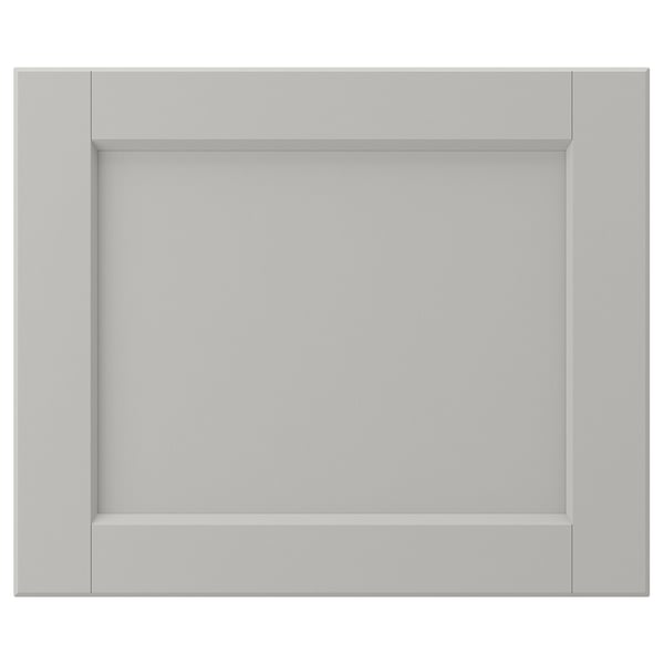 LERHYTTAN Puerta, gris claro, 18x15 "