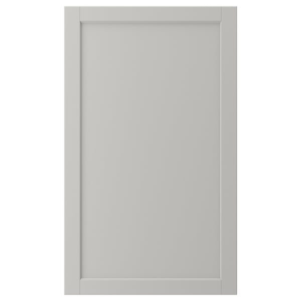 LERHYTTAN Puerta, gris claro, 24x40 "