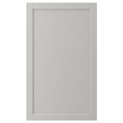 LERHYTTAN Puerta, gris claro, 24x40 "