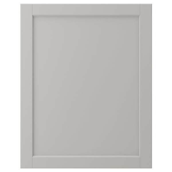 LERHYTTAN Puerta, gris claro, 24x30 "