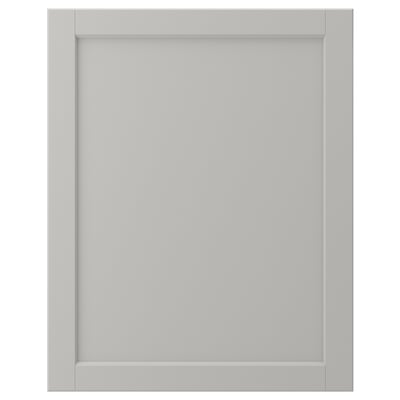 LERHYTTAN Puerta, gris claro, 24x30 "