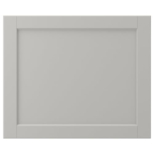 LERHYTTAN Puerta, gris claro, 24x20 "