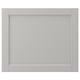 LERHYTTAN Puerta, gris claro, 24x20 "