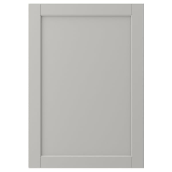 LERHYTTAN Puerta, gris claro, 21x30 "