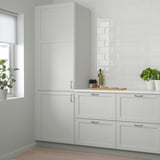 LERHYTTAN Puerta, gris claro, 15x40 "
