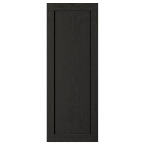 LERHYTTAN Puerta, teñido en negro, 15x40 "