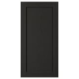 LERHYTTAN Puerta, teñido en negro, 15x30 "