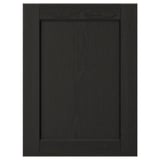 LERHYTTAN Puerta, teñido en negro, 15x20 "