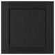 LERHYTTAN Puerta, teñido en negro, 15x15 "
