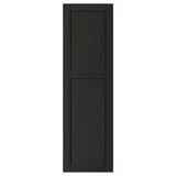 LERHYTTAN Puerta, teñido en negro, 15x50 "