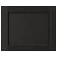 LERHYTTAN Puerta, teñido en negro, 18x15 "