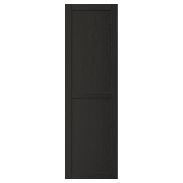 LERHYTTAN Puerta, teñido en negro, 18x60 "