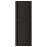 LERHYTTAN Puerta, teñido en negro, 18x50 "