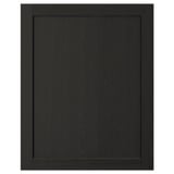 LERHYTTAN Puerta, teñido en negro, 24x30 "