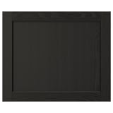LERHYTTAN Puerta, teñido en negro, 24x20 "